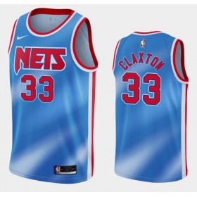 Män Brooklyn Nets Tröja Nicolas Claxton 33 2020-2021 Nike Hardwood Classics Swingman